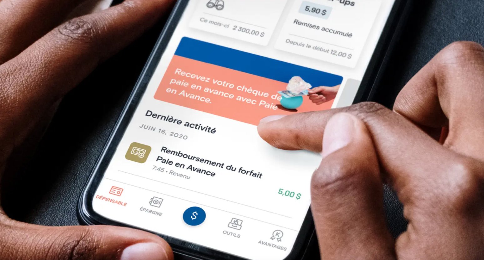 C'est maintenant possible de retirer la moitié de sa paie chaque jour