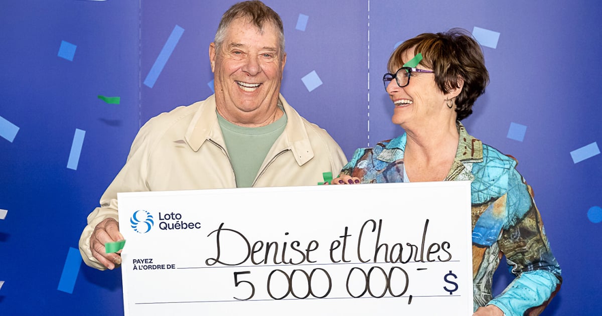 Un couple de Québécois gagne 5 millions $ au Lotto 6/49