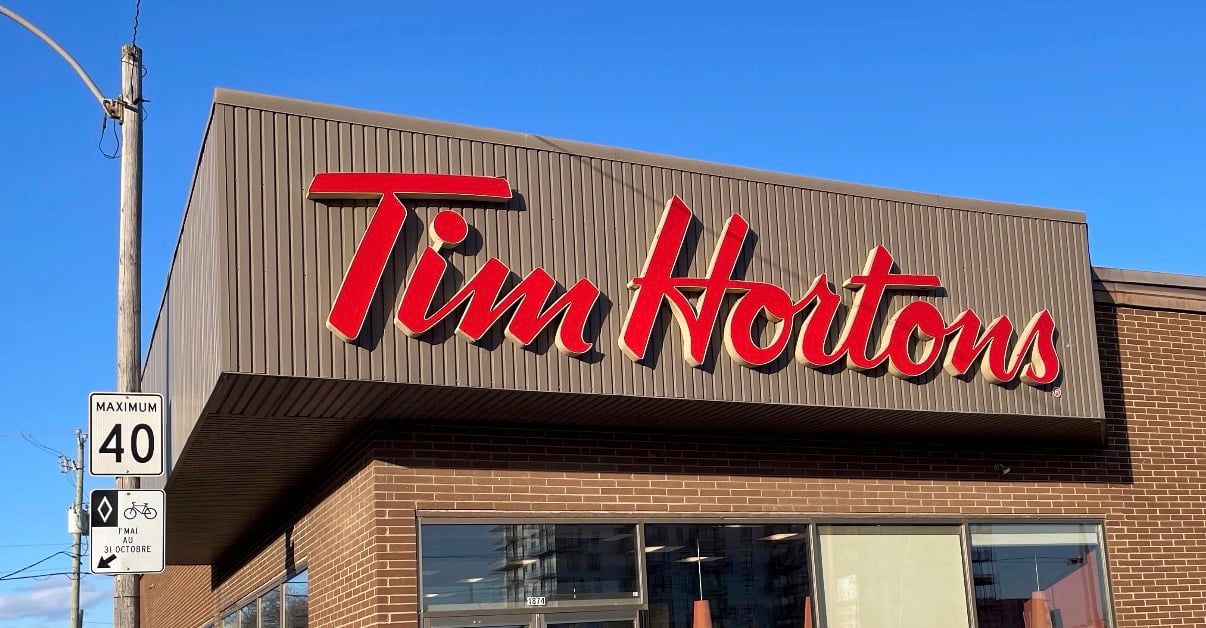 Tim Hortons lance un nouveau produit sur leur menu déjeuner qui semble très appétissant 