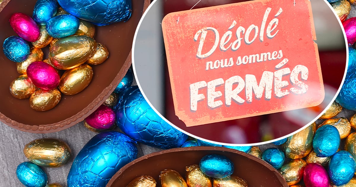 Voici les commerces qui sont ouverts et fermés pendant le long congé de Pâques