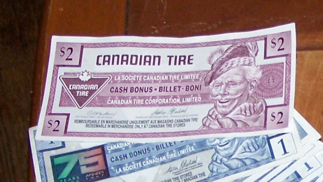 Vos vieux billets d'argent Canadian Tire pourraient maintenant valoir une petite fortune.
