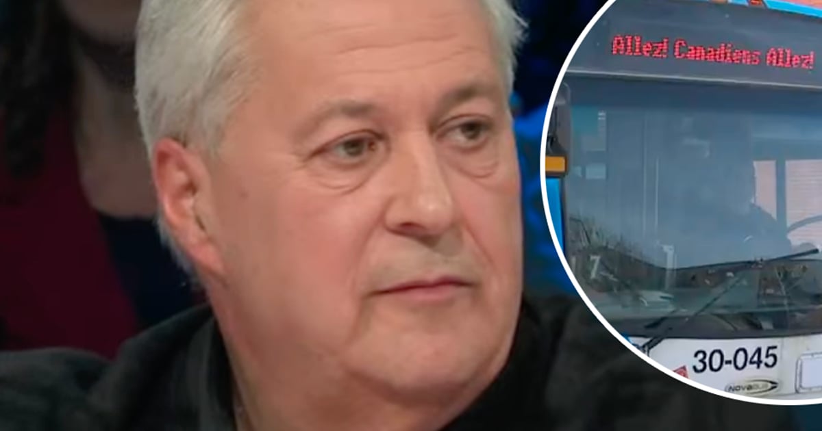 Paul Arcand ramasse l'OQLF après le retrait du « Go Canadiens Go » sur les bus de la STM