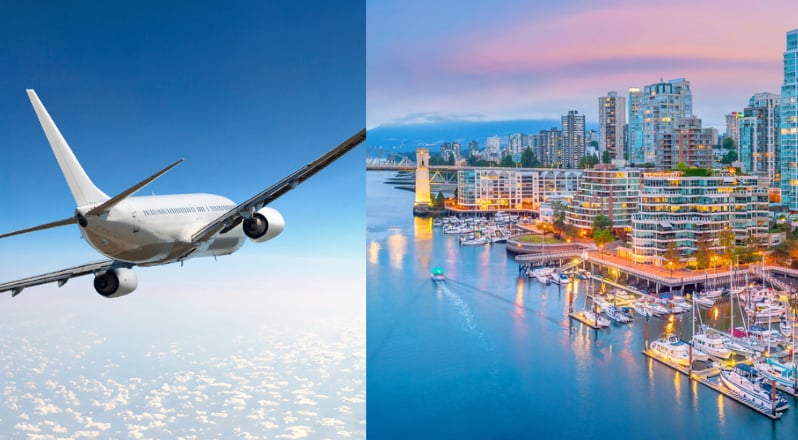 Vous pouvez vous rendre aller-retour à Vancouver pour un peu plus de 100 $