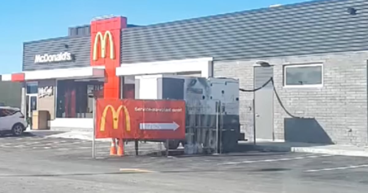 L'emplacement d'un nouveau McDonald's au Québec fait le tour de la planète.