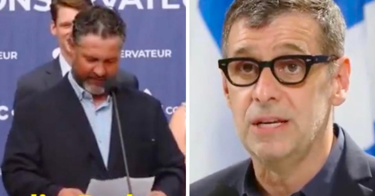 Un candidat du Parti conservateur fait un fou de lui en disant qu'il veut contrer les salaires et la liberté d'expression