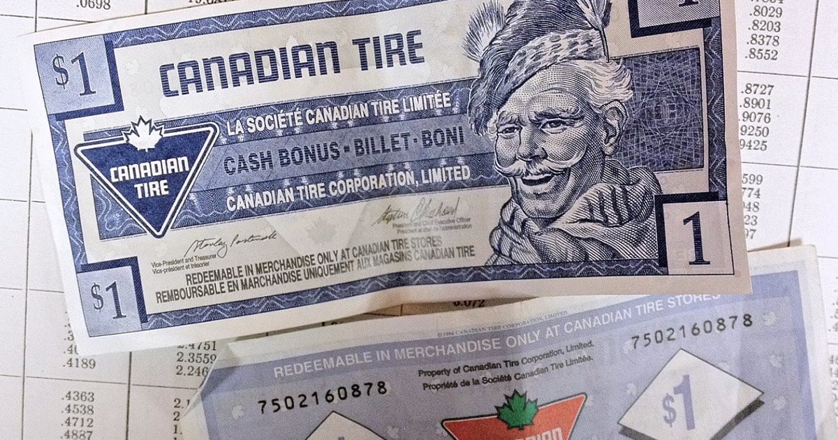 Des billets de Canadian Tire valent maintenant une vraie petite fortune