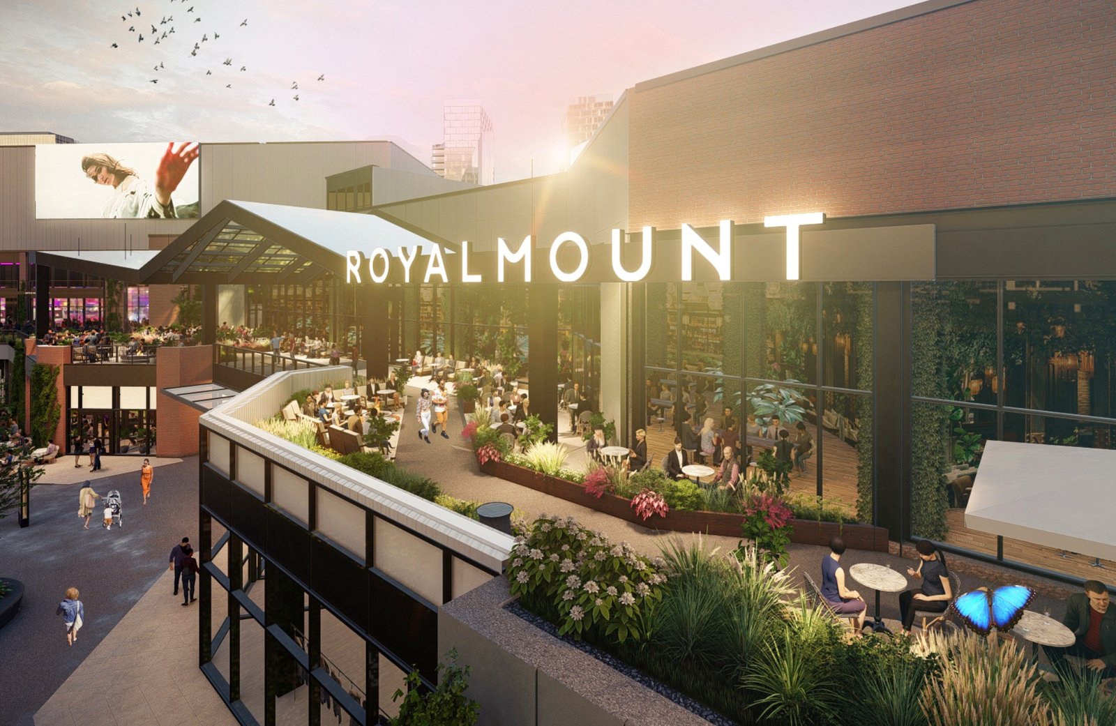 Important changement au nouveau centre d'achats Royalmount.