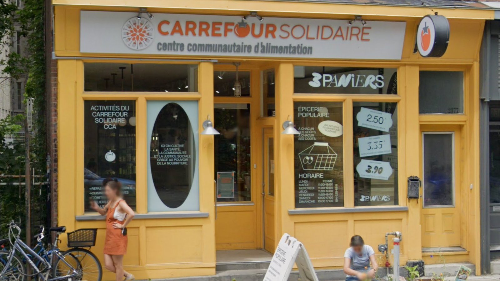 Cette épicerie de Montréal propose à ses clients de choisir le prix des aliments.