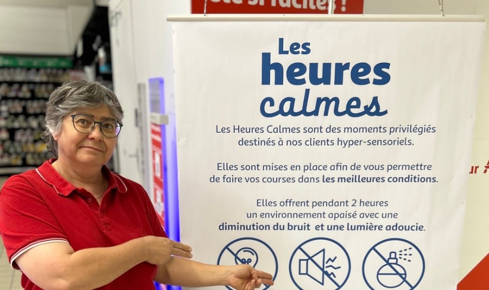 Un supermarché adopte le concept des heures calmes et les gens sont plus que ravis.