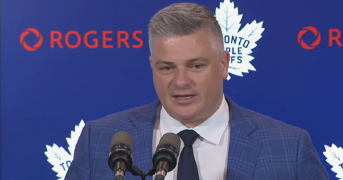 Sheldon Keefe announces a significant change in goal.