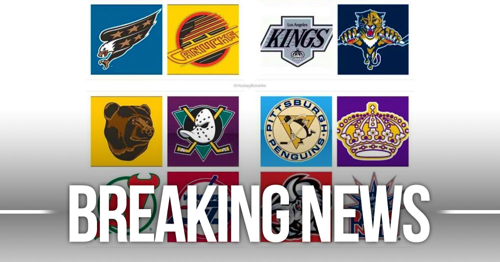 Two NHL teams to go back to their vintage logos in 2024-25