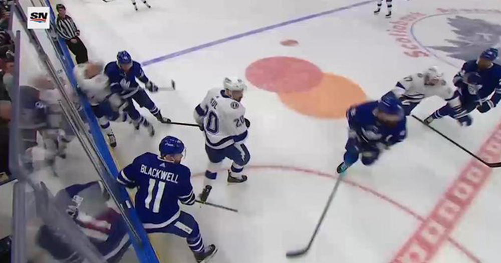 Leafs forward Kyle Clifford suspended for boarding Ross Colton