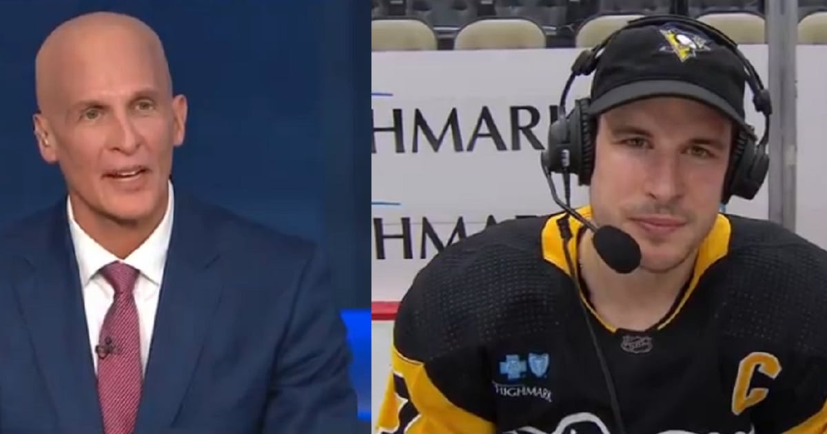 Sidney Crosby gets choked up at surprise from former coach.