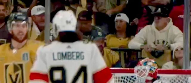 Panthers’ Ryan Lomberg rips Vegas’ Jonathan Marchessault ahead of Game 3