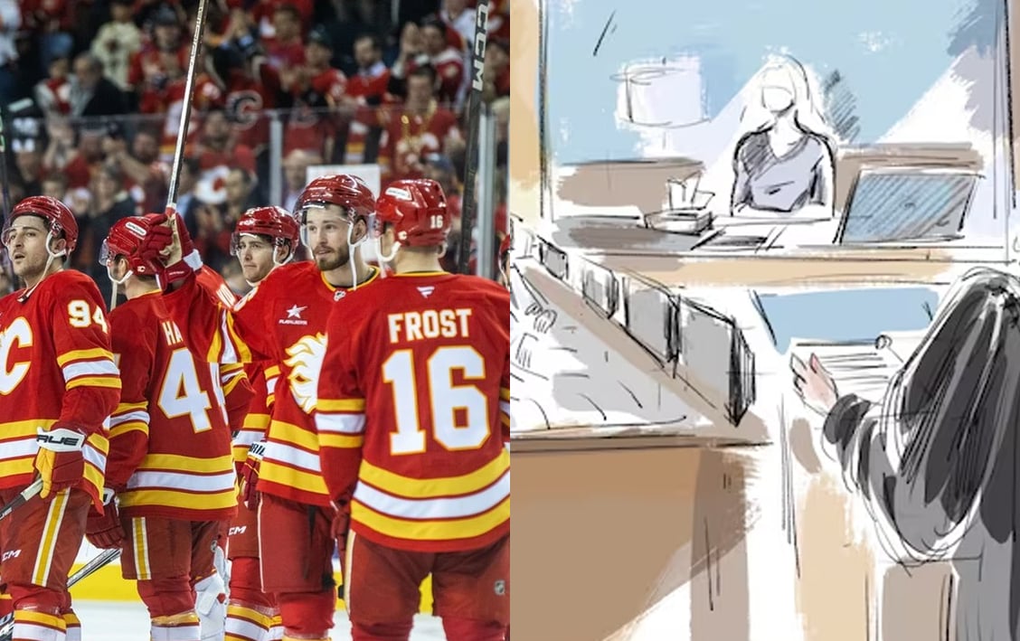 Evidence exposed in 2018 World Junior trial involves current Flames player!
