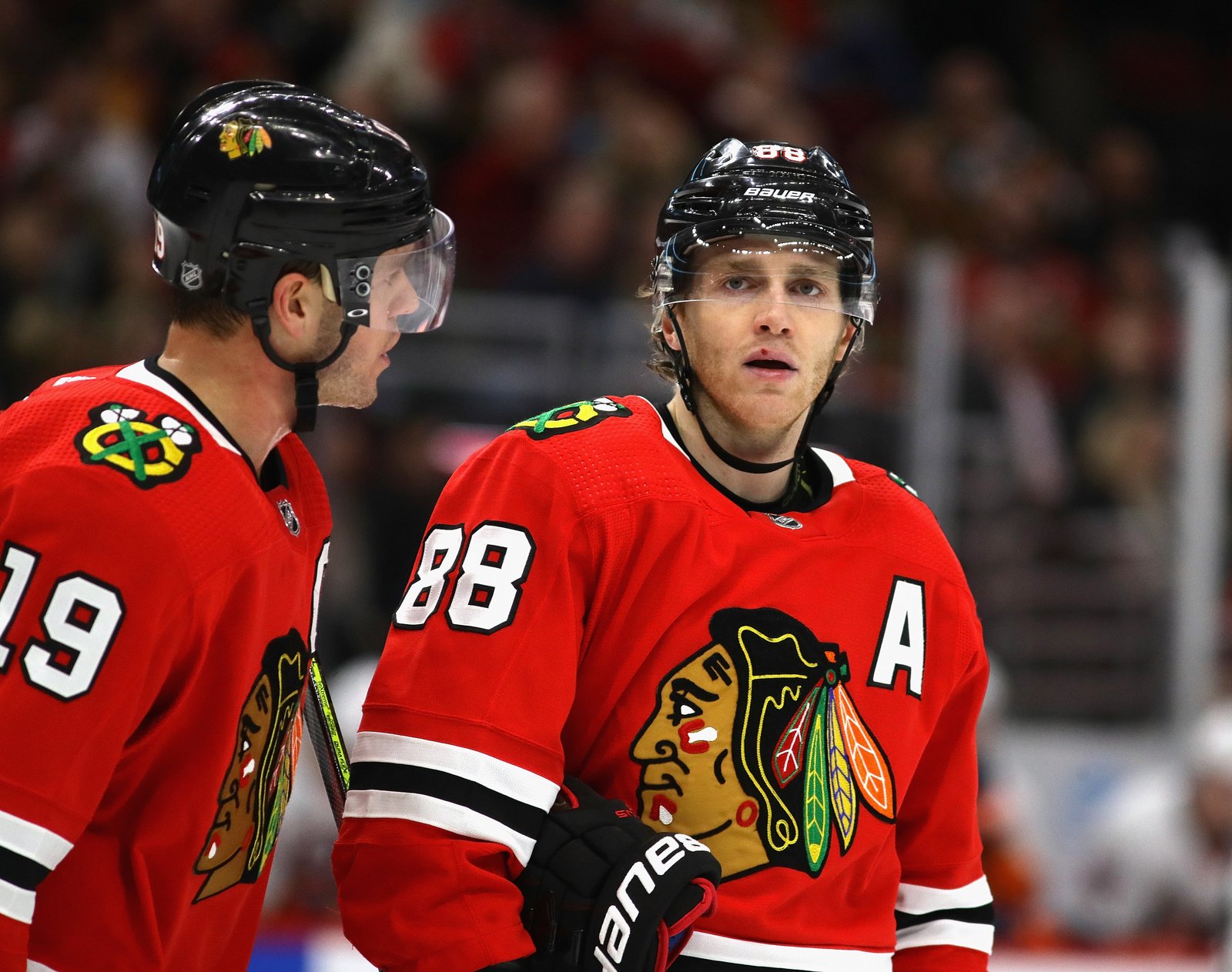 Critical meeting with Patrick Kane and Jonathan Toews in Chicago