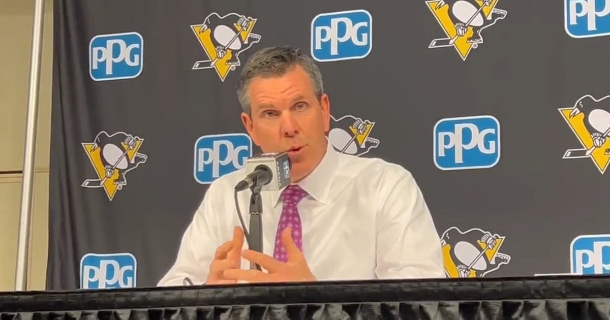 Mike Sullivan trying to bring a big change to the Penguins.