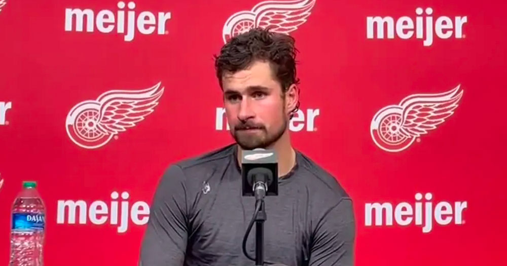 Breaking: An updated medical report on Red Wings captain Dylan Larkin