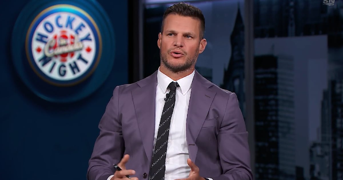 Bieksa calls out the entire Canadiens roster on Saturday night.