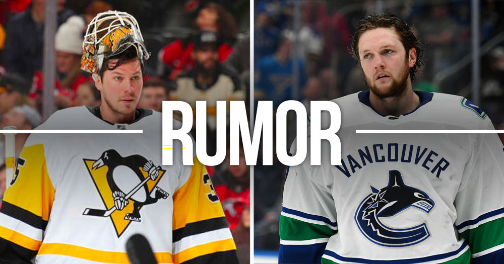 Canucks linked to Tristan Jarry in crazy trade rumors