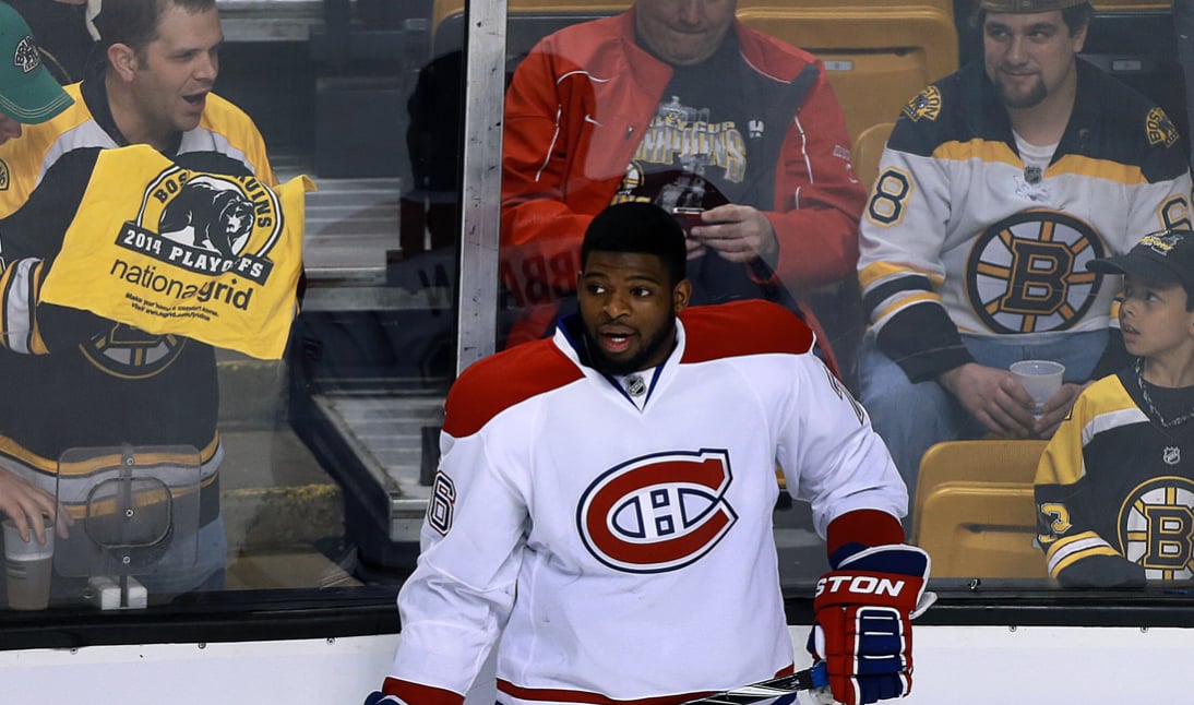 Ex-Canadiens defenseman P.K. Subban trolls Bruins fans 