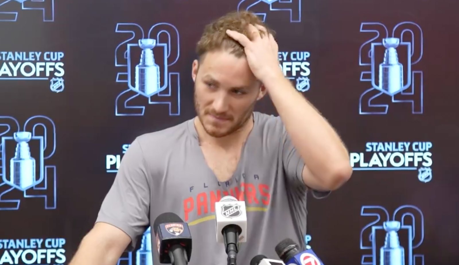 Matthew Tkachuk with stunning admission ahead of Game 3 in Boston!