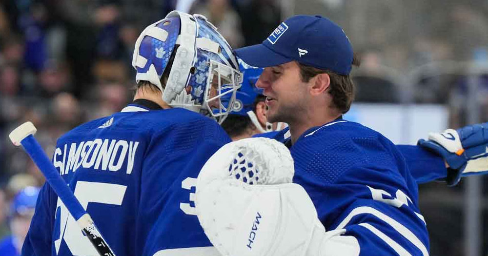 It looks like Sheldon Keefe has picked his goalie for the Stanley Cup Playoffs