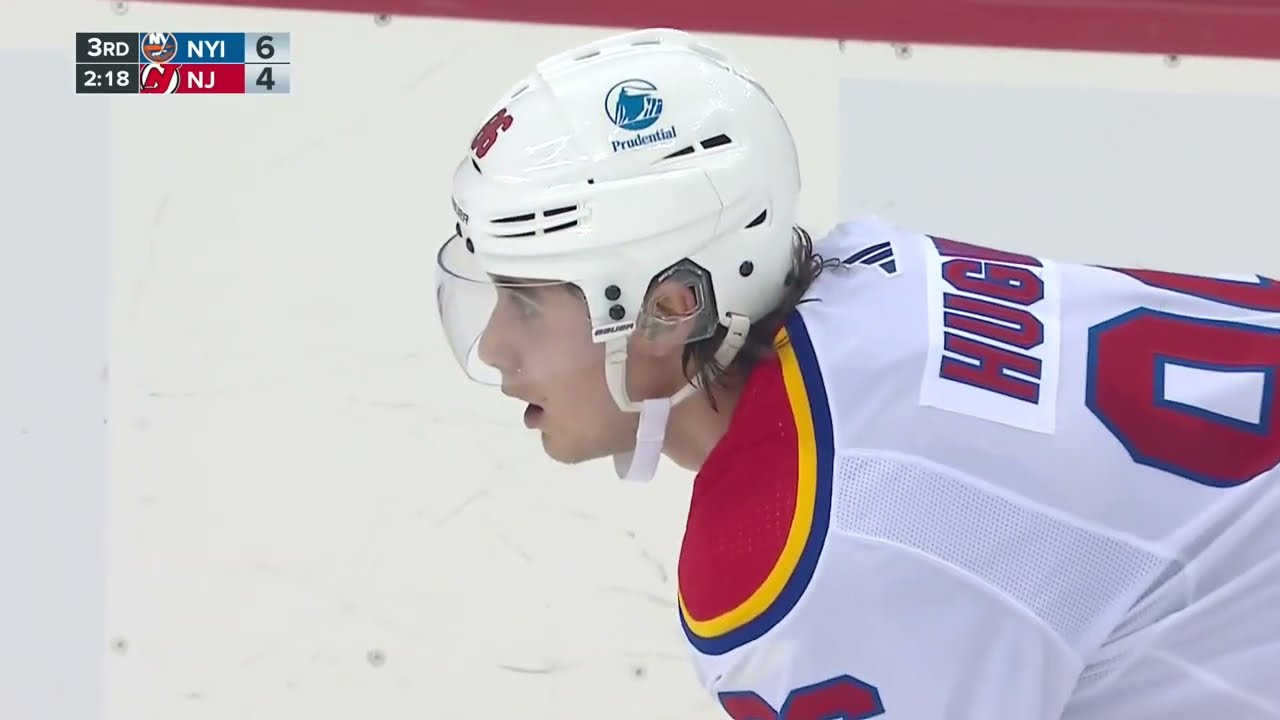 Jack Hughes records the longest shift in NHL history!