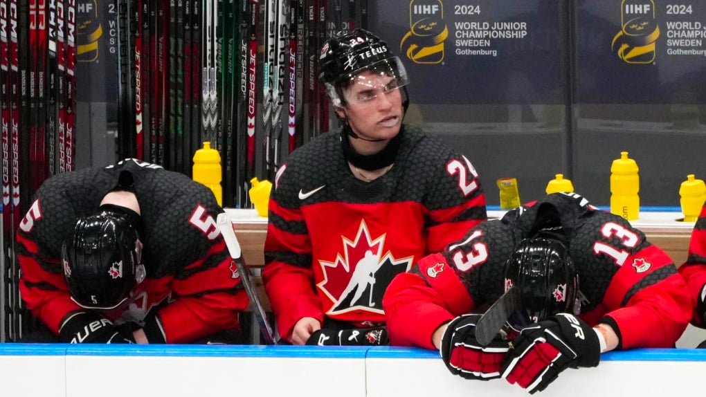 Eerie footage of Team Canada’s dressing room following WJC elimination