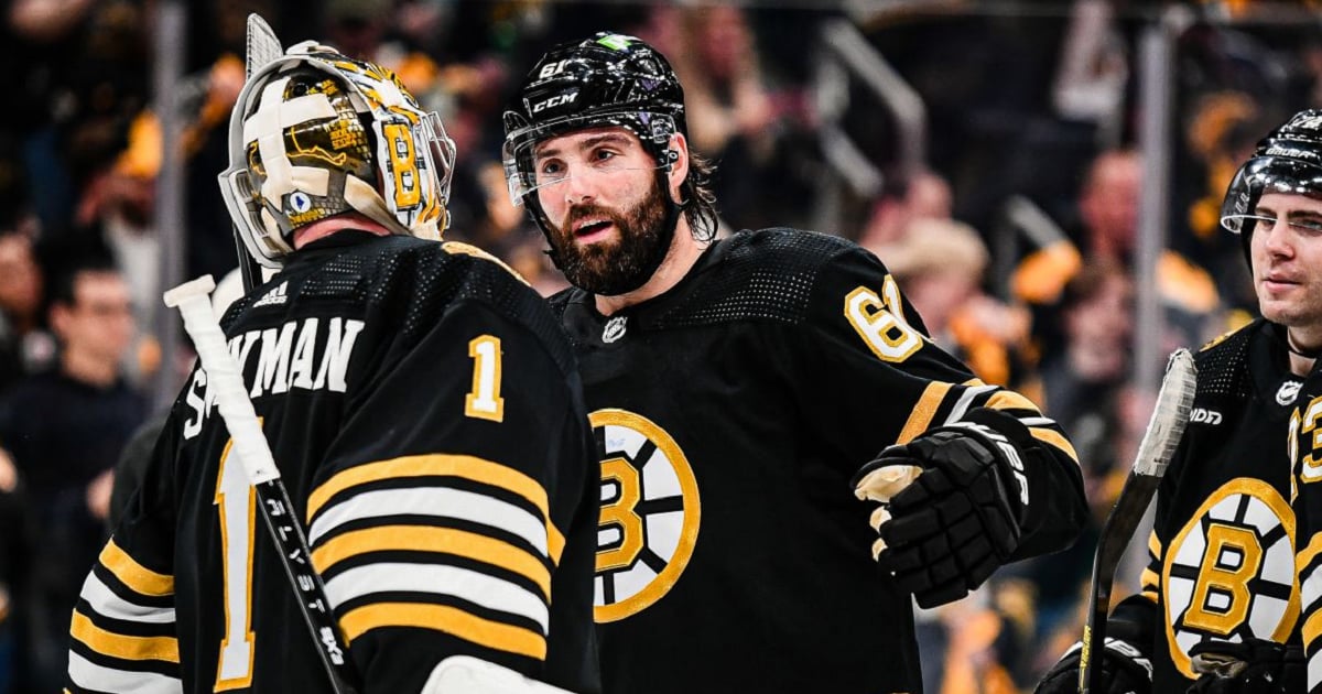 Pat Maroon sounds off on future with Boston Bruins.