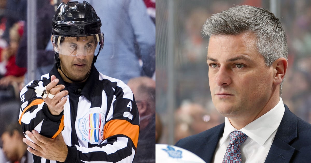 Sheldon Keefe addresses the Wes McCauley controversy.