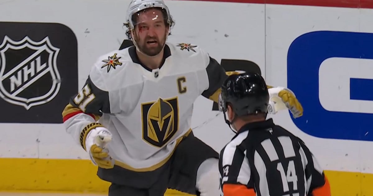 Mark Stone's eye busted open in gruesome scene during Game 4.