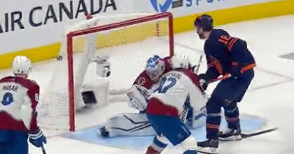 Hyman scores an absolute BEAUTY to get the Oilers on the board in Game 4