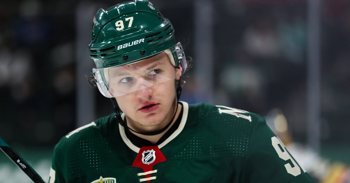 Wild lose Filip Gustavsson and Kirill Kaprizov on Saturday.