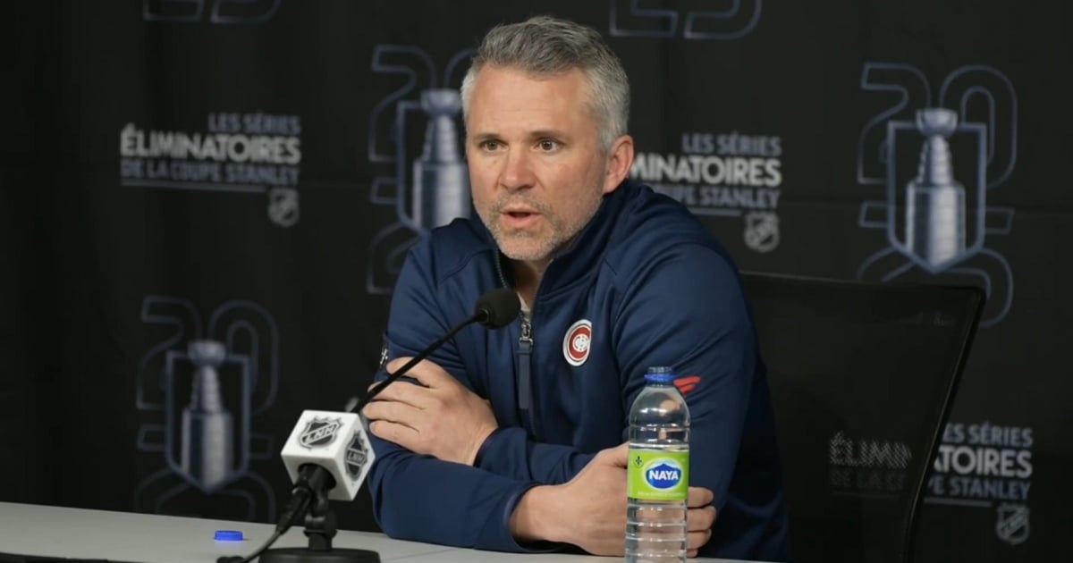 Martin St. Louis provides an official update on Samuel Montembeault.