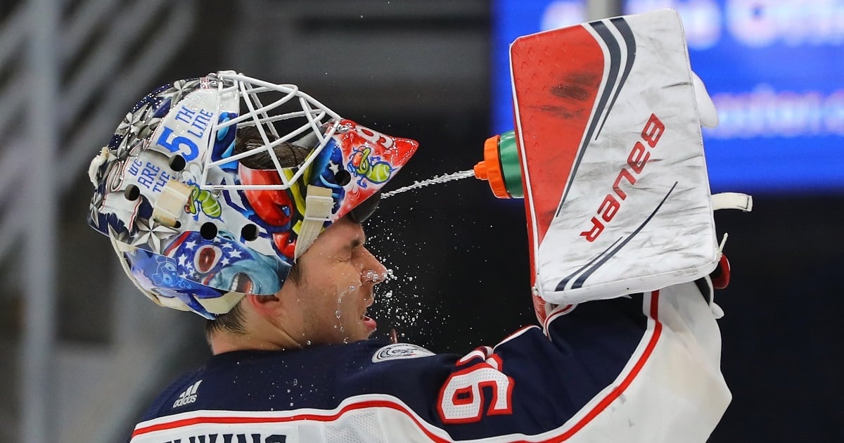 Merzlikins details PTSD-like symptoms in wake of teammate's death.