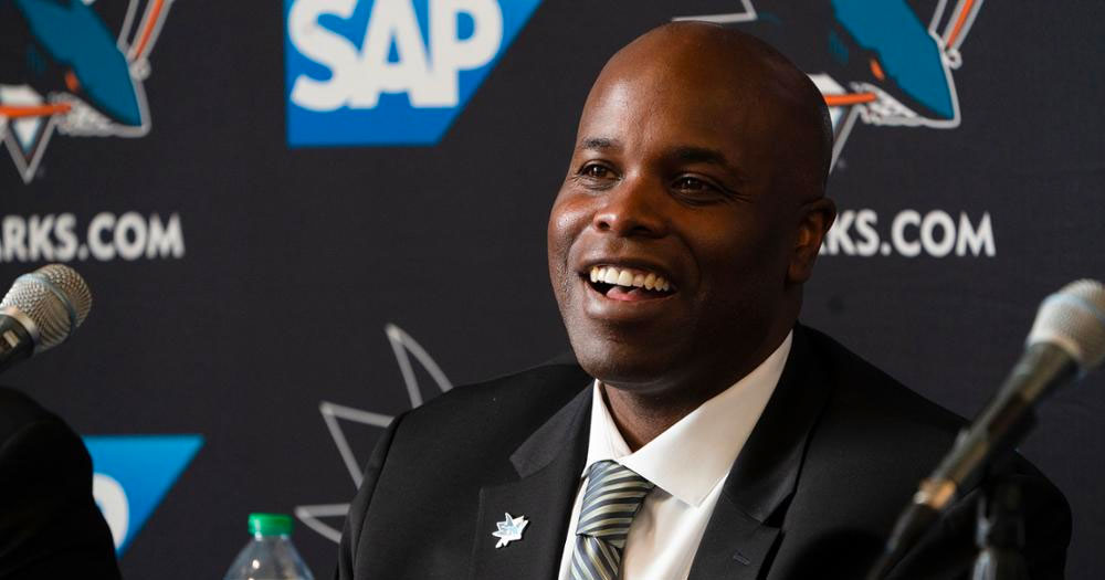 Mike Grier reportedly hires his first head coach as Sharks GM