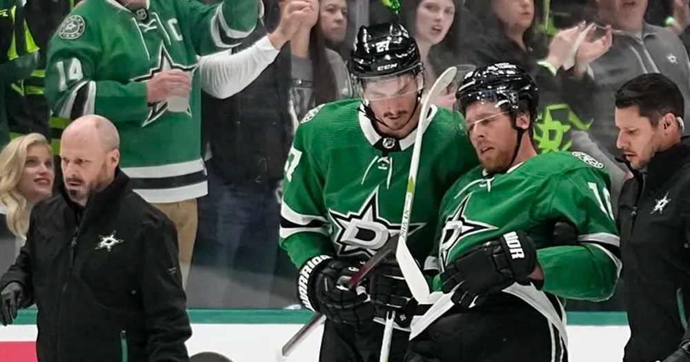 Update on Pavelski following scary moment in Game 1