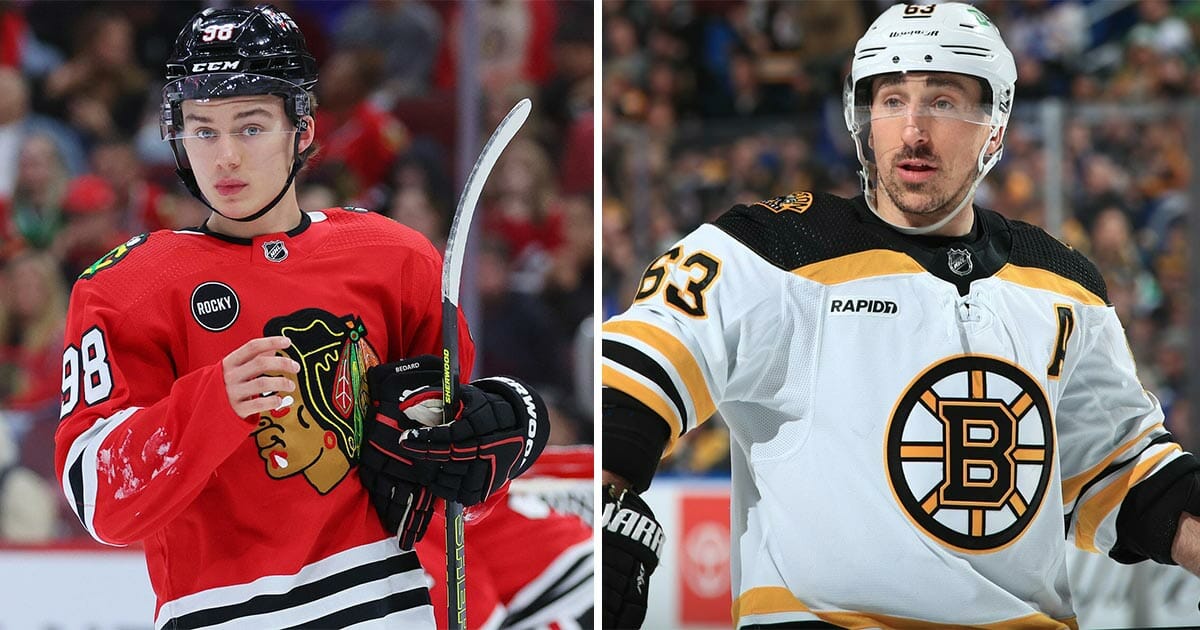 Brad Marchand targets Connor Bedard yet again 