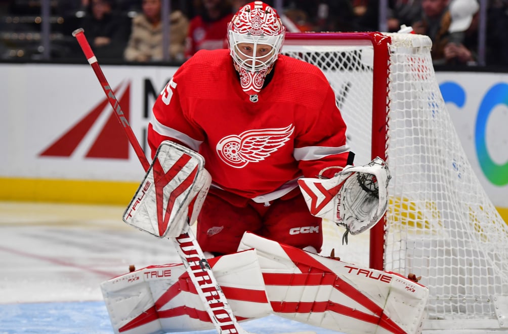 Red Wings G Ville Husso's season may be finished 