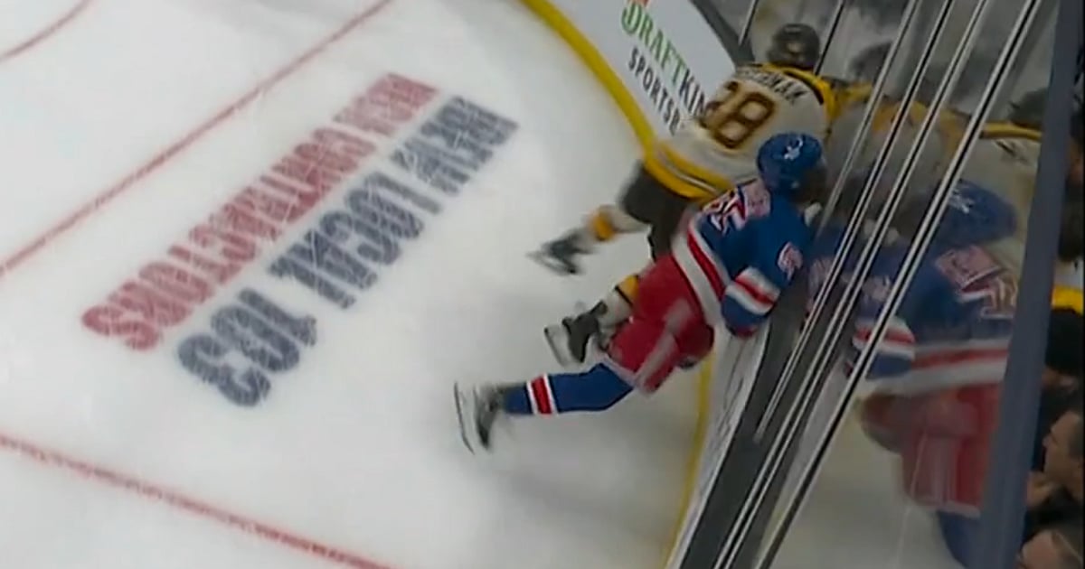 Player Safety rules on David Pastrnak's hit on Ryan Lindgren.