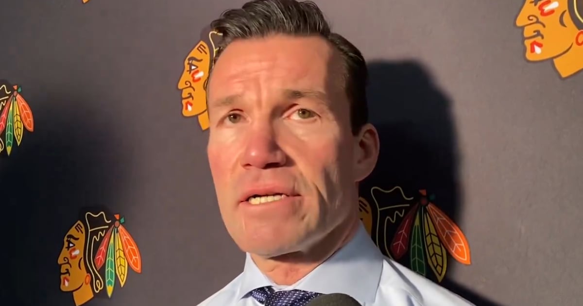 Luke Richardson sounds off on hit that injured Connor Bedard.