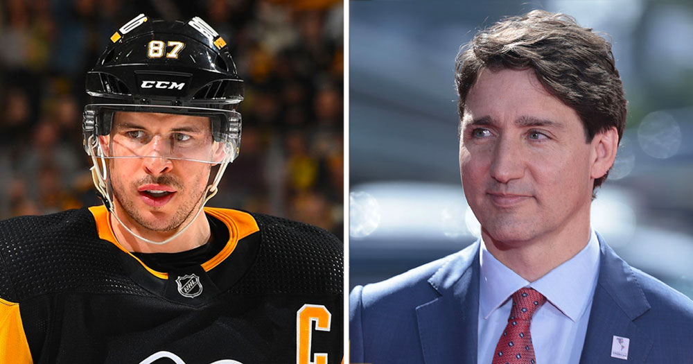 Crosby receives distinguished honor from Justin Trudeau