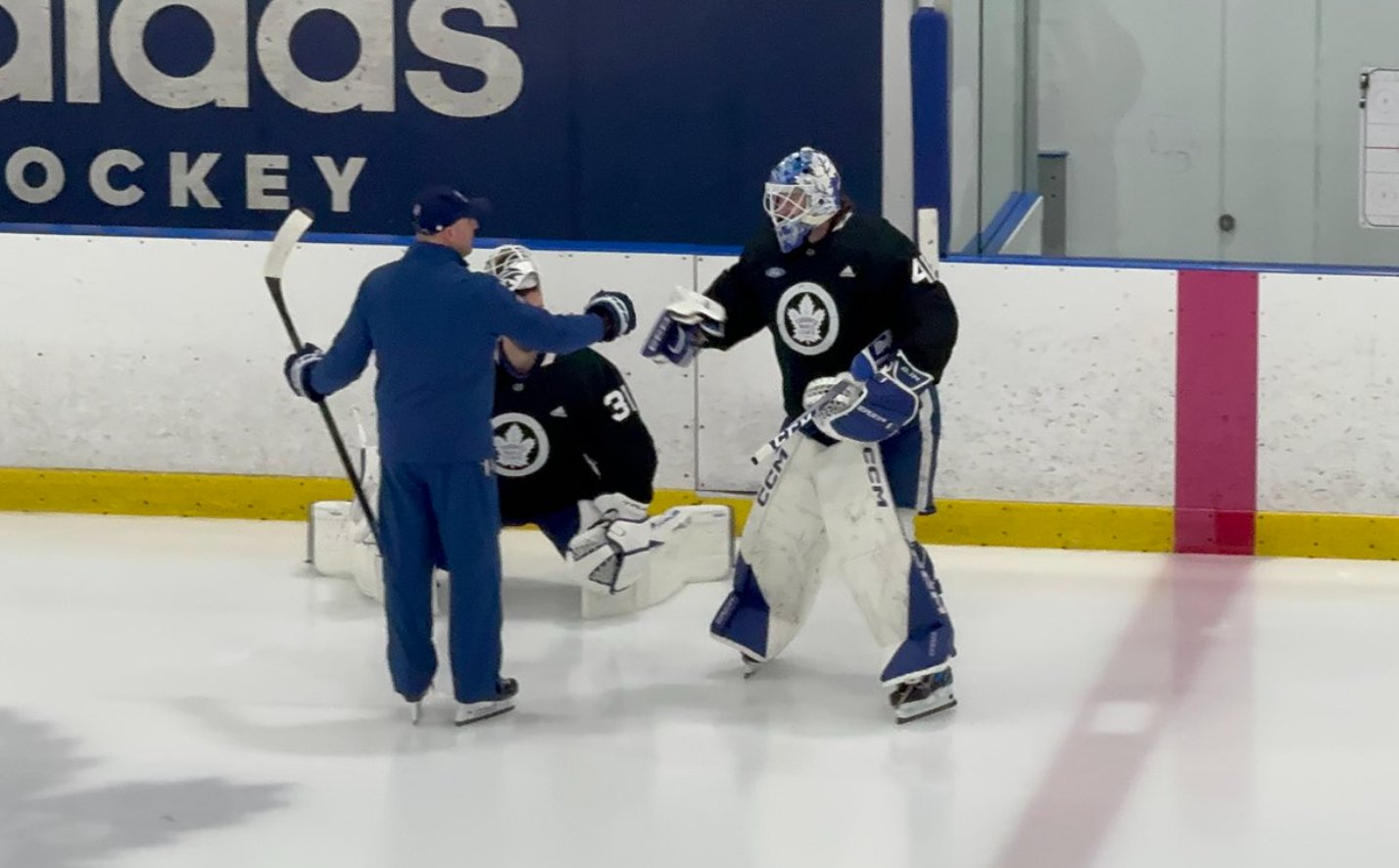 Maple Leafs announce starting goaltender vs. Sharks 