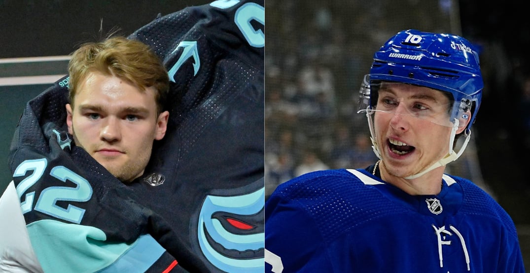 Suggested blockbuster package trade involving Mitch Marner and Shane Wright