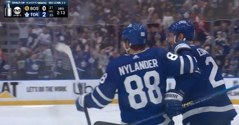 Nylander delivers Game 7 for Leafs fans in epic fashion