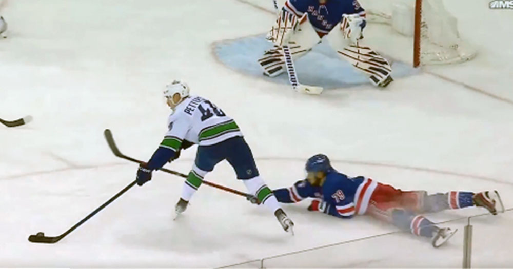 Elias Pettersson scores the goal of the year with nifty deke around Shesterkin