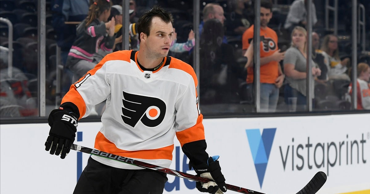 Flyers hoping to land huge return for Scott Laughton.