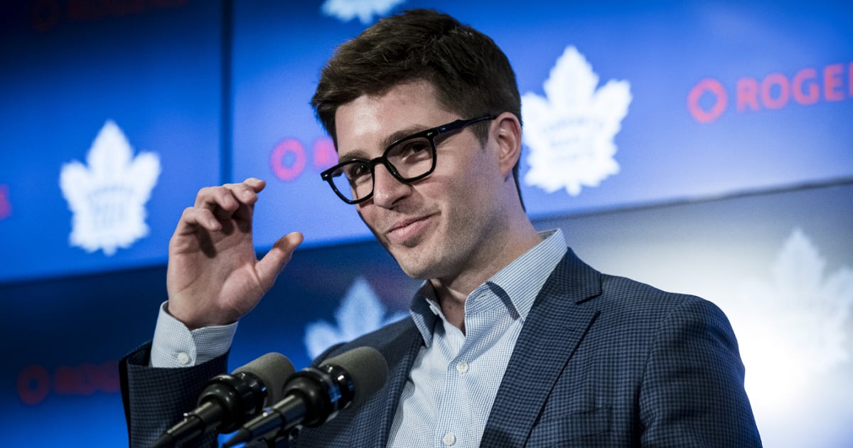 Kyle Dubas orchestrating a plan to bring in Matthew Knies?