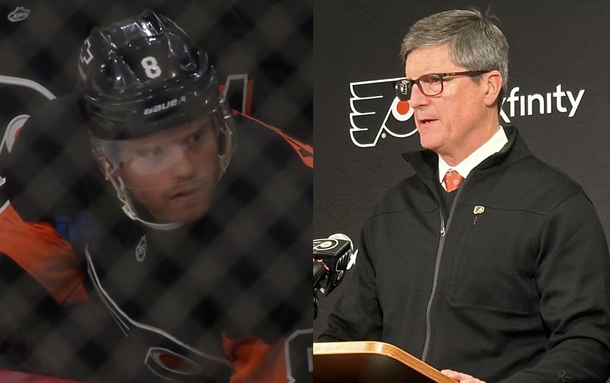 Flyers’ new coach reveals why he benched Cam York for the WHOLE GAME!